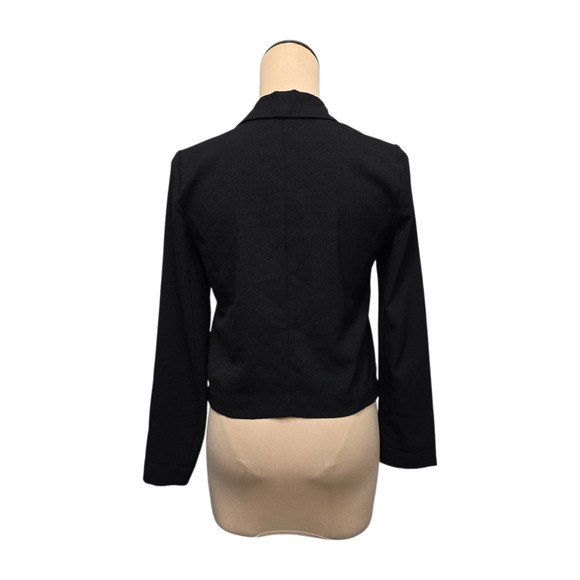 Lilla P Jacket Womens Small Open Front Blazer Cardigan Lightweight Layering Work - Picture 2 of 10